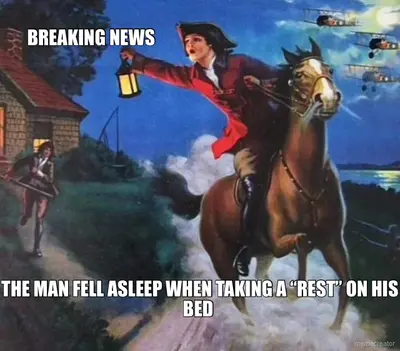 Sleepy man meme