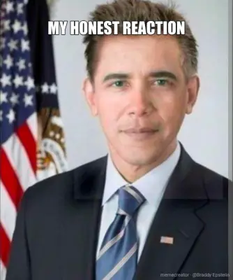 White Obama meme