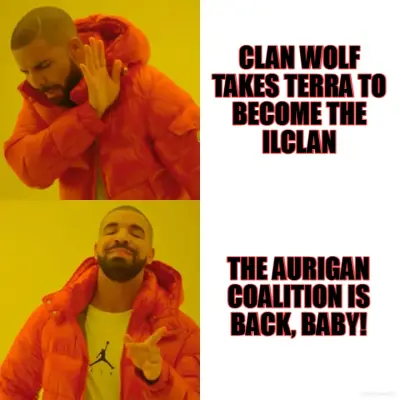 CLAN WOLF TAKES TERRA TO BECOME THE ILCLAN - THE AURIGAN COALITION IS BACK, BABY!