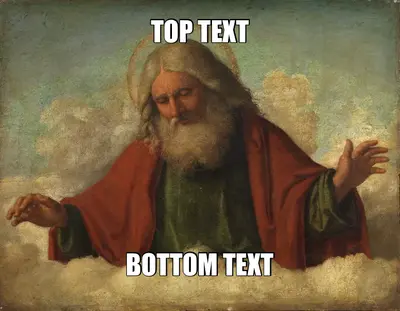 god meme meme