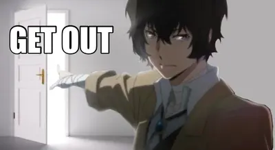 GET OUT meme