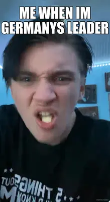 ME WHEN IM GERMANYS LEADER meme