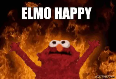 ELMO HAPPY meme