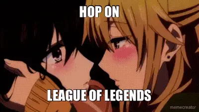 HOP ON - LEAGUE OF LEGENDS meme