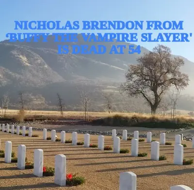 NICHOLAS BRENDON FROM ‘BUFFY THE VAMPIRE SLAYER' IS DEAD AT 54 meme