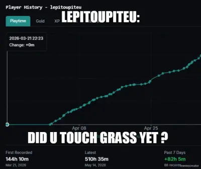 LEPITOUPITEU: - DID U TOUCH GRASS YET ? meme