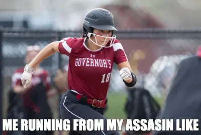 ME RUNNING FROM MY ASSASIN LIKE meme