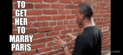 JULIET'S PARENTS TRYING TO GET HER TO MARRY PARIS meme