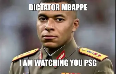 DICTADOR MBAPPE meme