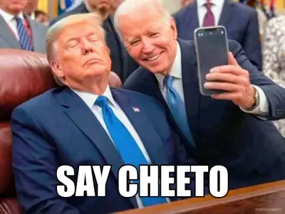 SAY CHEETO meme