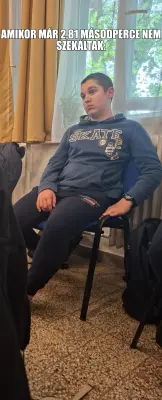 AMIKOR MÁR 2,81 MÁSODPERCE NEM SZEKÁLTAK: meme