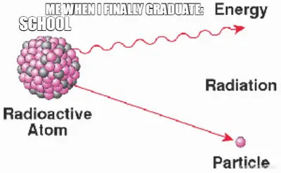 SCHOOL - ME WHEN I FINALLY GRADUATE: meme