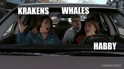 KRAKENS - HABBY - WHALES meme