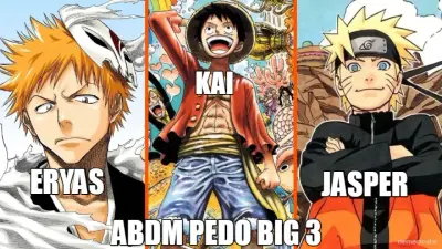 ABDM DIDDY BIG 3 - KAI - JASPER - ERYAS meme