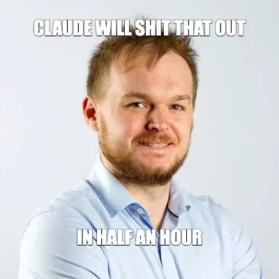 Claude Will Shit
