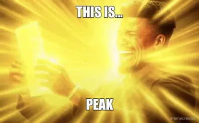 The peak stuff meme