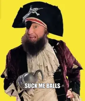 SUCK ME BALLS meme