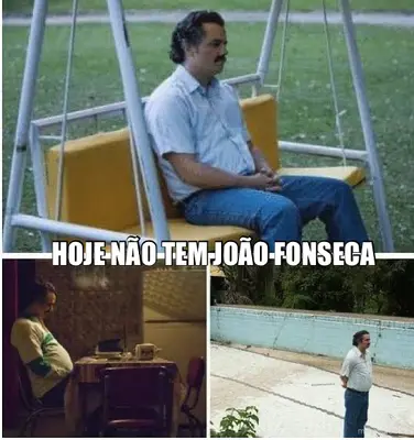 HOJE NÃO TEM JOÃO FONSECA meme