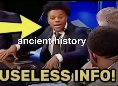 ancient history meme