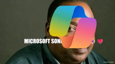 MICROSOFT SONPILOT😭😭😭💔 meme
