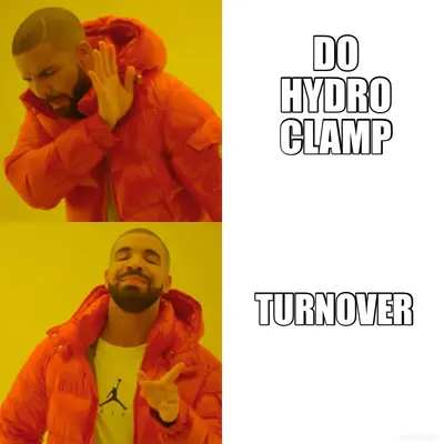 DO HYDRO CLAMP - TURNOVER