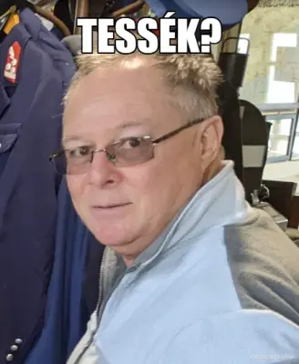 TESSÉK? meme