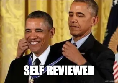 SELF REVIEWED meme