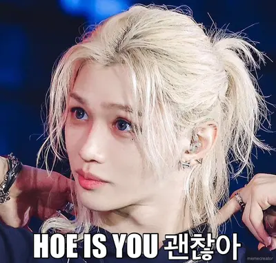 HOE IS YOU 괜찮아 meme
