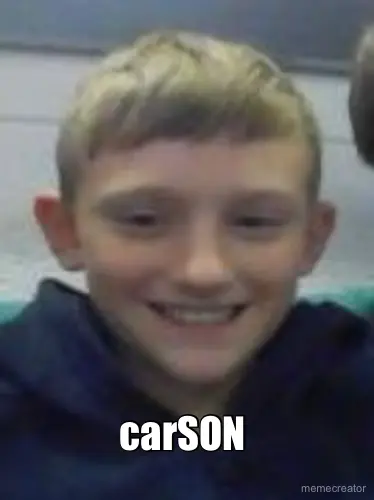 carSON meme
