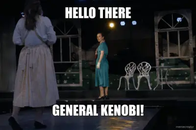 HELLO THERE - GENERAL KENOBI! meme