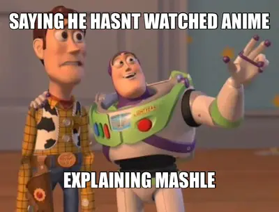 SAYING HE HASNT WATCHED ANIME — EXPLAINING MASHLE