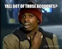 account chapelle meme