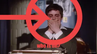 who is he? meme