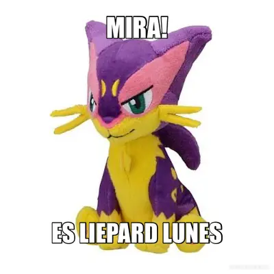 MIRA! - ES LIEPARD LUNES meme