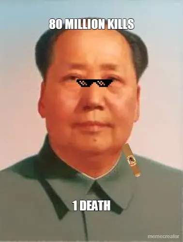 80 MILLION KILLS - 1 DEATH meme