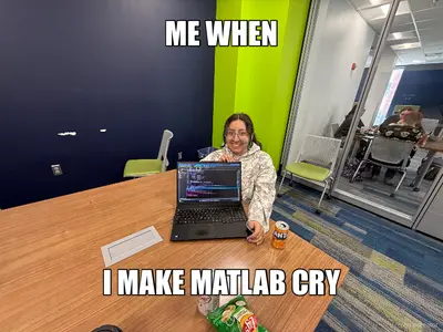 ME WHEN - I MAKE MATLAB CRY meme