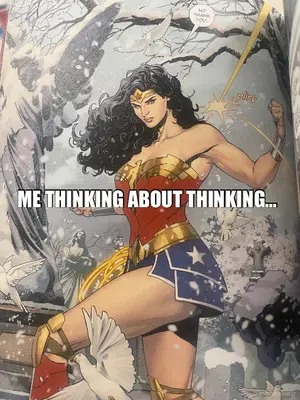 ME THINKING ABOUT THINKING… meme