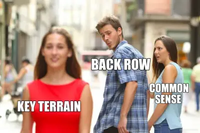 BACK ROW - COMMON SENSE  - KEY TERRAIN