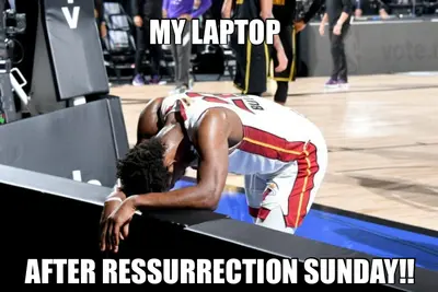 MY LAPTOP — AFTER RESSURRECTION SUNDAY!!