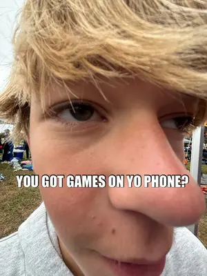 YOU GOT GAMES ON YO PHONE?