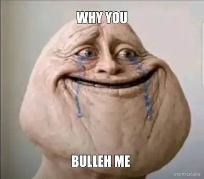 WHY YOU - BULLEH ME meme