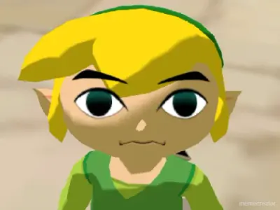 link stare meme