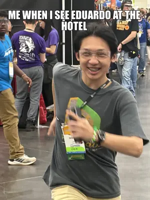 ME WHEN I SEE EDUARDO AT THE HOTEL meme