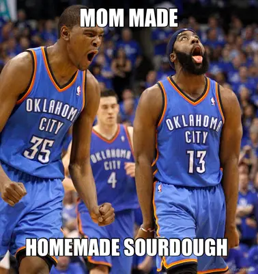 MOM MADE - HOMEMADE SOURDOUGH meme