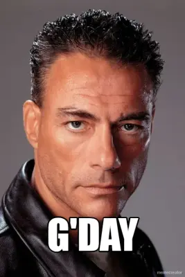 G'DAY meme