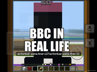 BBC IN REAL LIFE meme