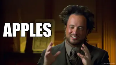 APPLES meme