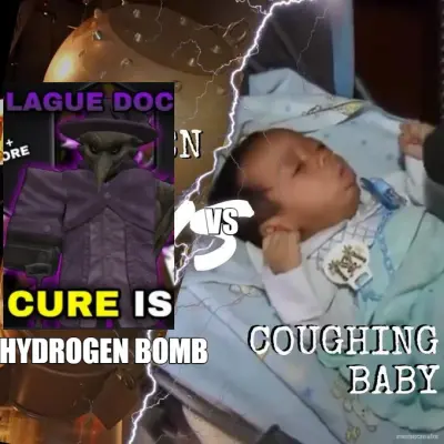 VS - HYDROGEN BOMB meme