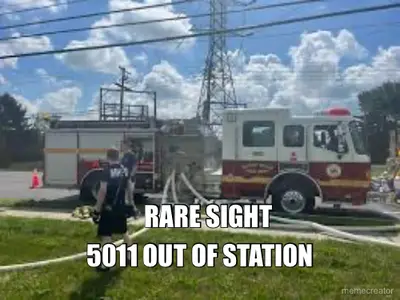 RARE SIGHT - 5011 OUT OF STATION meme