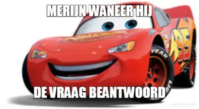 MERIJN WANEER HIJ - DE VRAAG BEANTWOORD meme